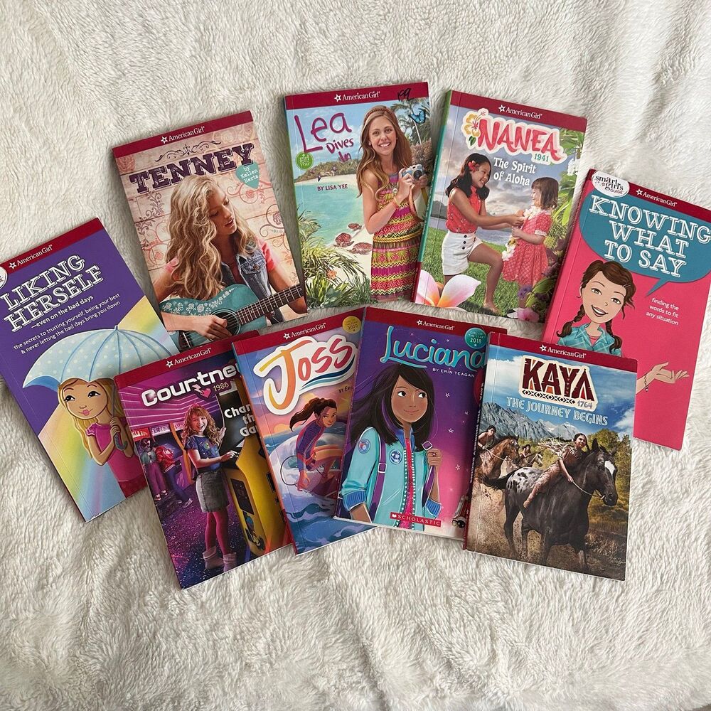 American Girl of the Year Book Lot of 9 Paperback Softcover Chapter